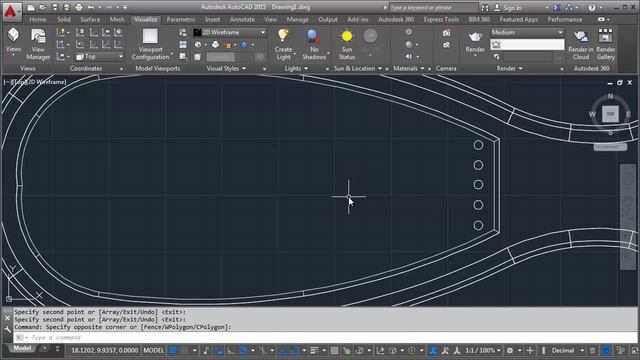 AutoCAD Basic 3D Modeling Brush Hair