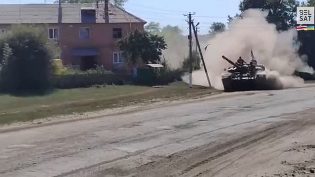 ‼️🇺🇦🏴☠ В Курской области замечены белорусские нацисты, воюющие за ВСУ