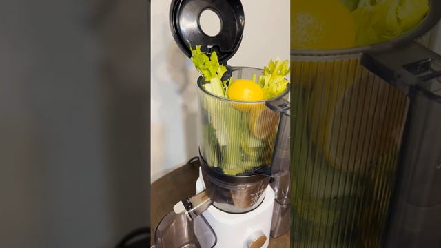 Cucumber, Lemon, Ginger, Celery Detox Juice