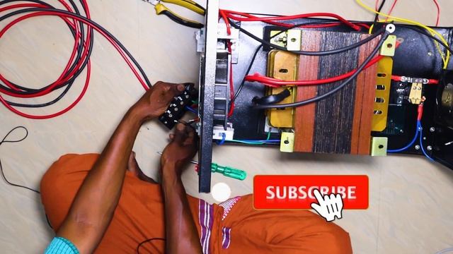 HOW TO MAKE SINE WAVE INVERTER 5000 WATTS PART - II -  Extra heavy inverter I 5000w sine wave
