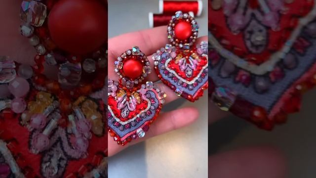 Русский стиль. Украшения ручной работы.
