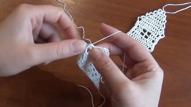 Домик вязаный крючком , красивая аппликация для любого декора и как украшение на новогоднюю елку!