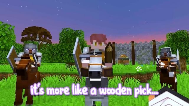 Playing as a VAMPIRE HUNTER in Minecraft!