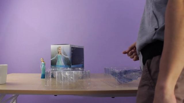 Ice Cold Drink with figma Elsa (Stop-motion)