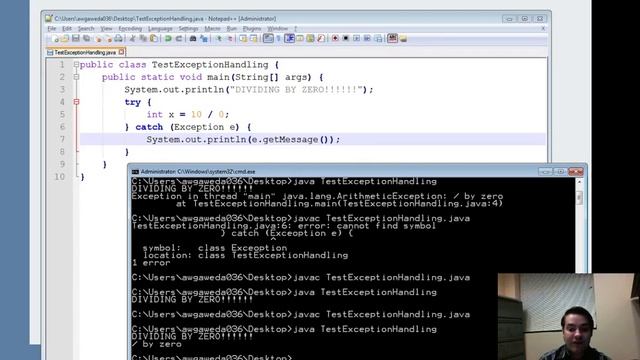 Getting Information from an Exception in Java