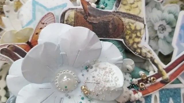 Детская открытка в стиле Шебби / Обзор / Scrapbooking