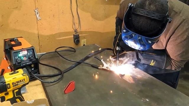 How not to weld  Cheap ebay welder  HITBOX HBM1200  FLUX