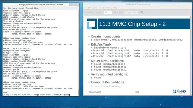 Linux Training Course  Building Embedded Linux with the Yocto Project