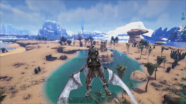 ЛОГОВО ВИВЕРН, ПОИСКИ МЕСТА ПОД БАЗУ, КАРТА VOLCANO - ARK: SURVIVAL EVOLVED