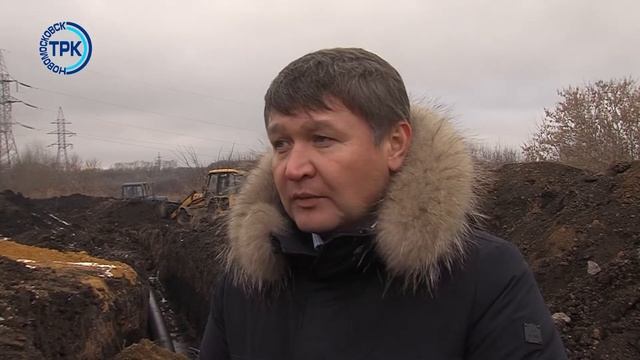Масштабные работы по замене участка магистрального водовода