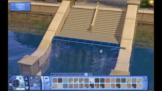 Speed Build CAW Como fazer portos Funcionais no Criar um Mundo no The Sims 3
