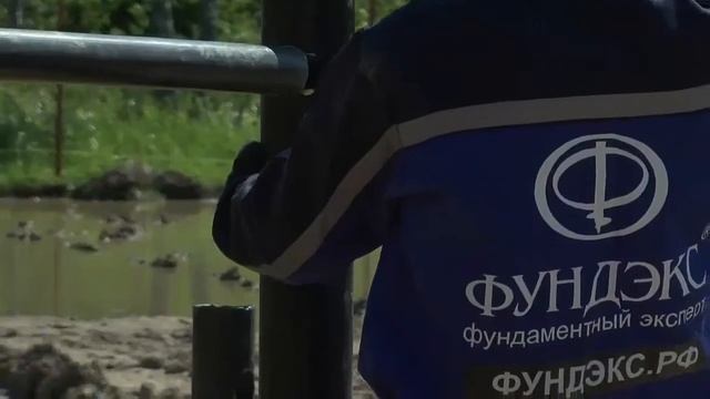 забор на винтовых сваях