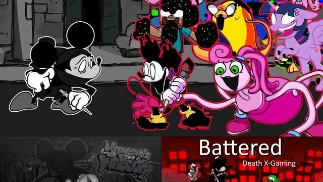FNF - Glitch of Death - Battered Mashup Wednesdays Infidelity  MX vs IHY Luigi  Pibby BETADCIU