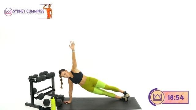 40 Minute Lower Body  Abs Workout ?Burn 530 Calories ?30 Day At-Home Workout Challenge  Day 20