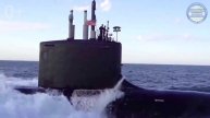 Подводная лодка Virginia SSN 783 ходовые испытания  USS Minnesota