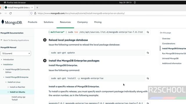 22. MongoDB DBA Tutorials: How to install and Configure MongoDB 7 on Ubuntu 22.04
