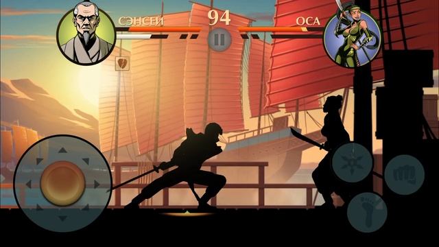 ч22. Прохождение игры Shadow Fight 2 SE - "История Сенсея". Финал