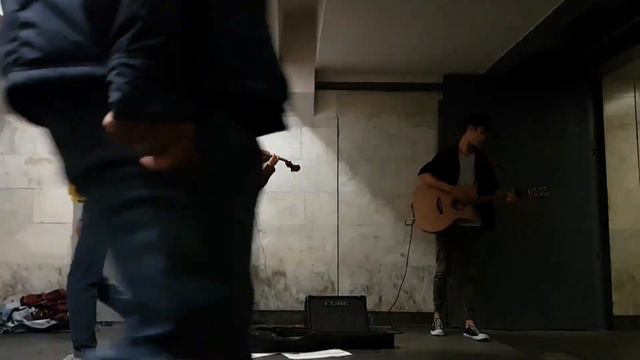 Уличные музыканты больших городов.