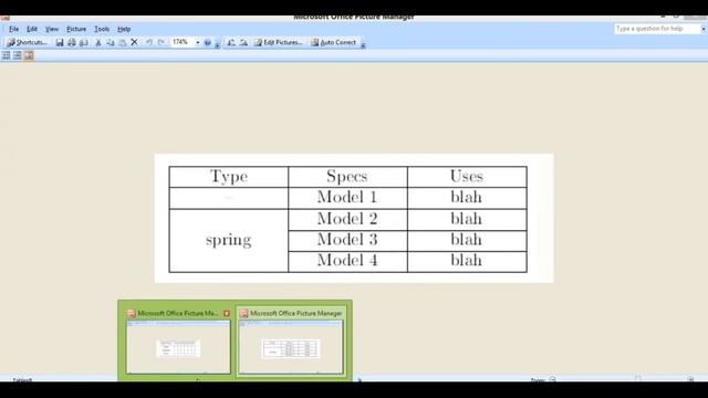 Multicolumn Tables and Multirow Tables in LaTeX