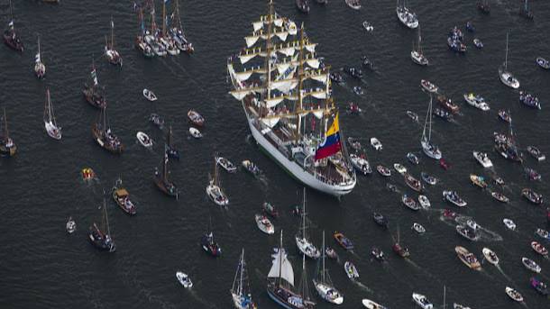 Парад кораблей SAIL Amsterdam
