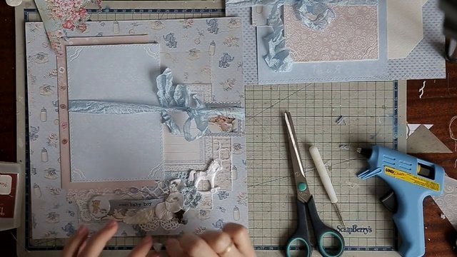 Скрапбукинг. Детский альбом. Урок 3 часть 4