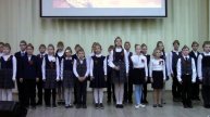 Школьный фестиваль солдатской песни, посвящённый празднику "День Победы" в школе № 3 Твери. 2 часть