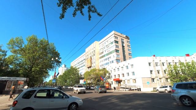 Прогулки по Хабаровску. От вокзала до набережной.