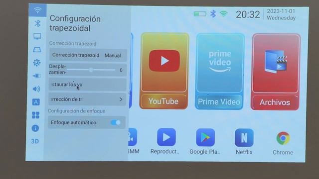 PROYECTOR Portátil Goojodoq: Cine donde  tu quieras