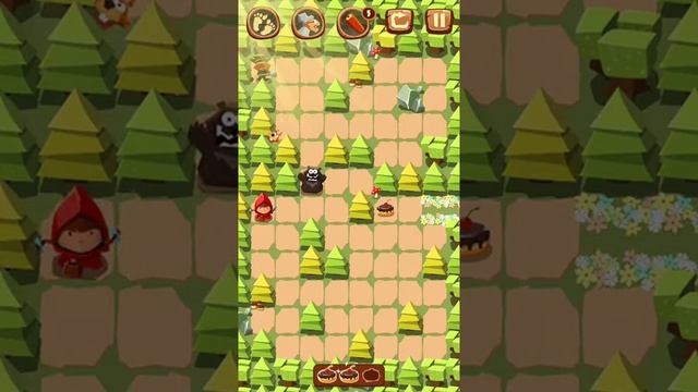 Bring me Cakes. Chapter 1 - Forest. Level 24. Walkthrough.