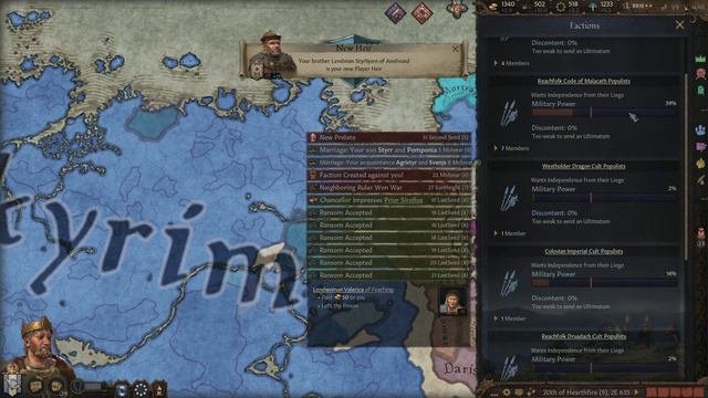 Crusader Kings 3 | Elder Kings 2 Mod|#12 Nordic Empire | The Interregnum |