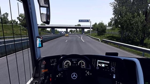 Mercedes-Benz New Travego 16 SHD [V2] | Ets 2 Bus Mod 1.46 Gameplay | [?2K Ultra Graphics]