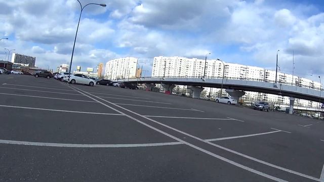 Москва 2020.04.23 от Южного Бутова до Пражской на велосипеде