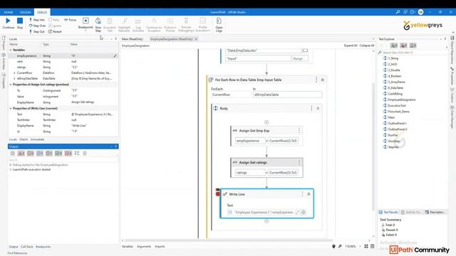 UiPath | Excel to Data Table and Data Table to Excel | Full Practical | தமிழில் | yellowgreys