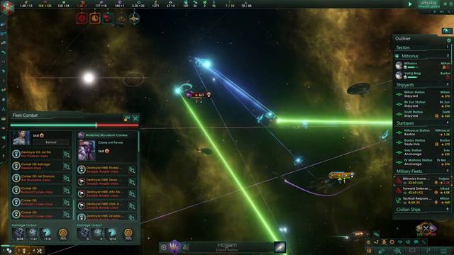 Stellaris Space Battle
