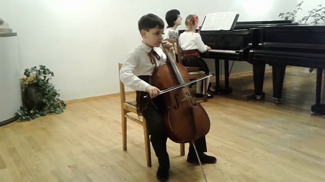 М.Леонтович ЩЕДРИК  в обробці для віолончелі та ф-но  в 4 руки
