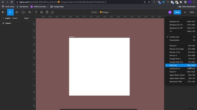 How to change your device in Figma!