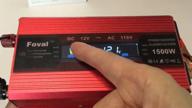 車中泊・災害グッズ ・カーインバーター12V 定格 700W 最大 1500W DC12V（直流）AC100V（交流）変換 インバーター紹介　LVYUAN（リョクエン）