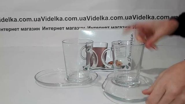 Набор чашка с блюдцем 400 мл 2 шт Pasabahce Трибека 95781 - обзор