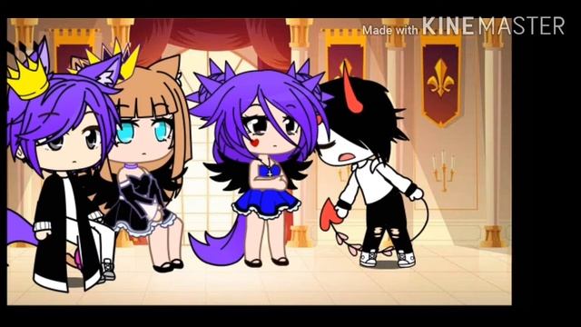 Сказка как царевна замуж собиралась.(GACHA CLUB.)