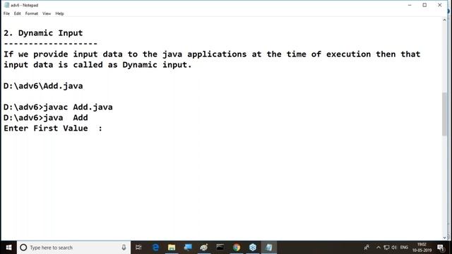 ADV. JAVA Tutorials || Session - 1 || by Mr. Nagoor Babu On 10-05-2019