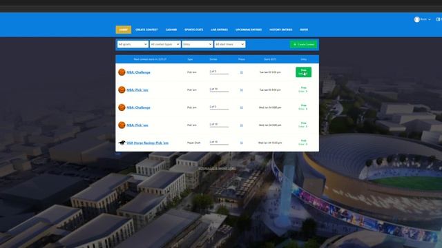 Victorious Club White Label Fantasy Sports Plugin for Wordpress - Pick Em Demo - Front End