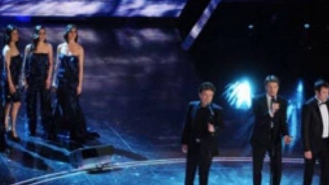 Festival di Sanremo 2010 - Italia Amore Mio - Pupo Emanuele Filiberto e Luca Canonici