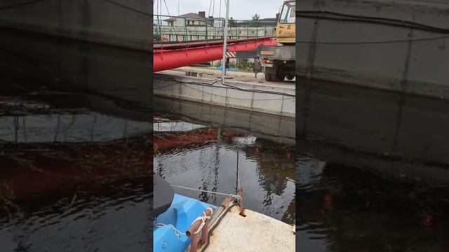 Супер ребус по выгрузке пантона длинной в 15 метров
