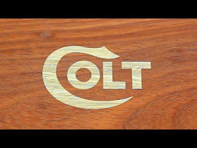 Making a logo for the Colt gun box