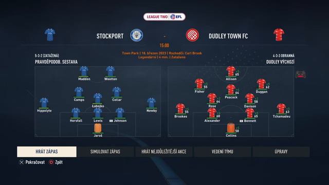 FIFA 23 CZ - SK / Ep.15 / Souboje s favority / Kariéra trenéra / PS4