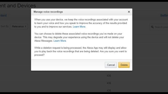 How to Delete Amazon Alexa Voice Recording History
