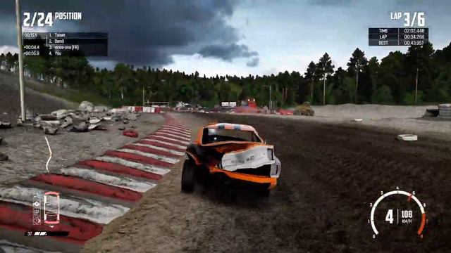 Wreckfest Underrated Gremlin ! Online Race At Northfolk Ring | 2K60FPS