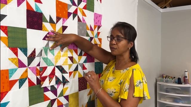 Scrappy Hunter Star Quilt Tutorial ? Make This Complicated-Looking Pattern EASY With HST's