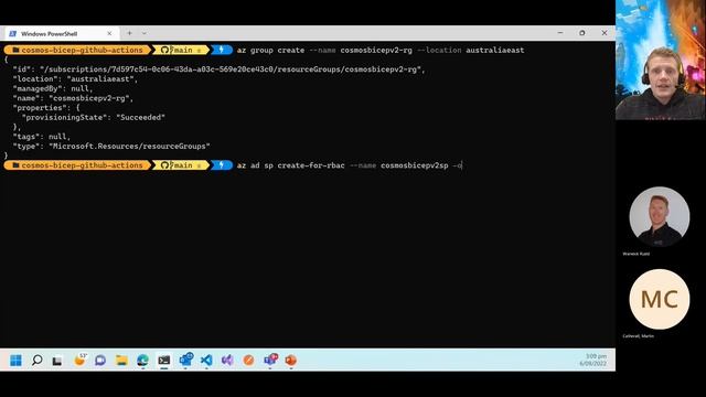 27: Deploying Azure Cosmos DB using Bicep and Github Actions
