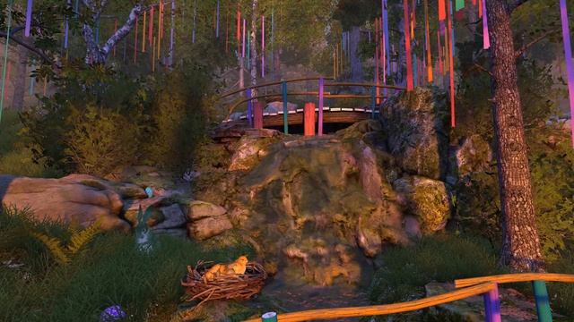 Easter Walk 3D Screensaver 4K 60 FPS